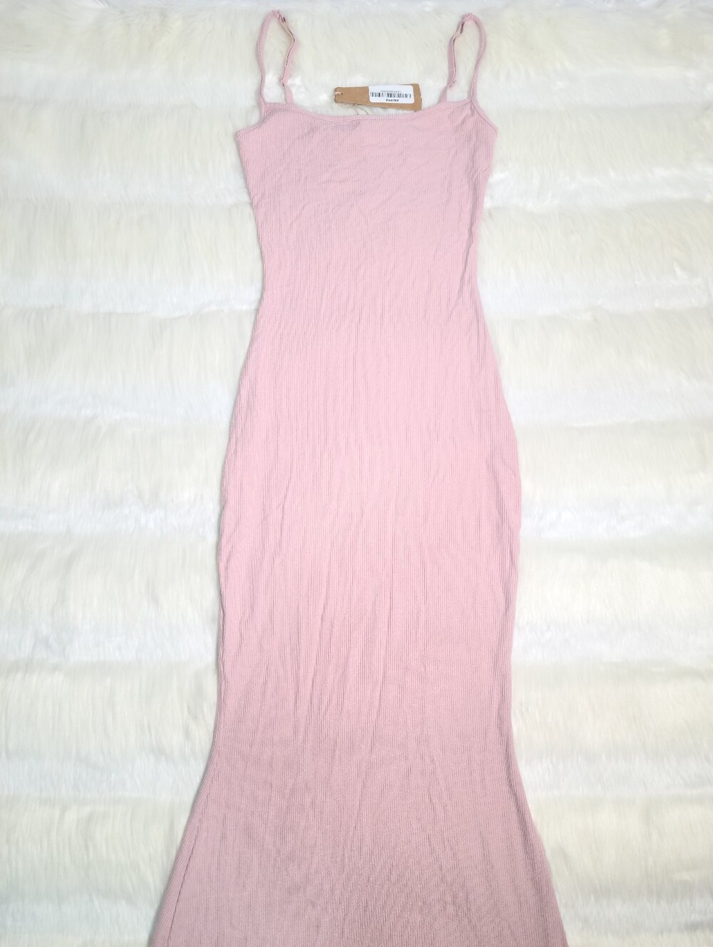 SKIMS Soft Lounge Long Slip Dress Morganite Women XXS NEW